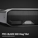 SanDisk Professional 24TB G-Drive Project - External HDD, Thunderbolt 3, USB (10Gbps), 7200RPM Ultrastar Hard Drive, Up to 260MB/s Read - SDPHG1H-024T-NBAAD
