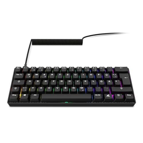 Sharkoon Skiller SGK50 S4 Gen2 PBT: diseño alemán compacto de sesenta por ciento para gaming 3