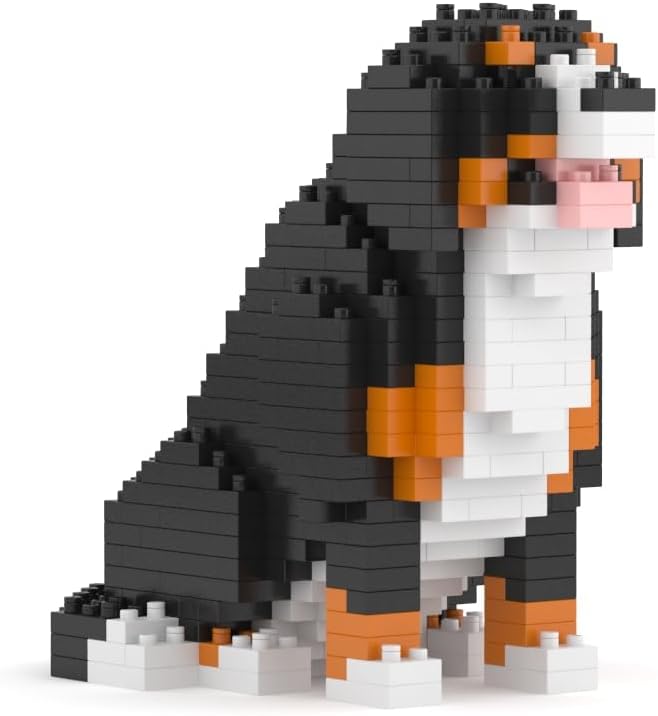JEKCA Welsh Corgi Mini 01S | Mini Dog Plastic Building Blocks | Age 14+