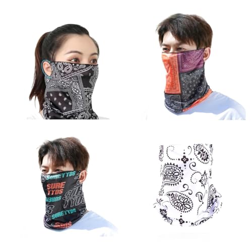 Image of Sun UV Protection Face Cover Scarf Mask Neck Gaiter Breathable Windproof Bandana Neck Gaiters
