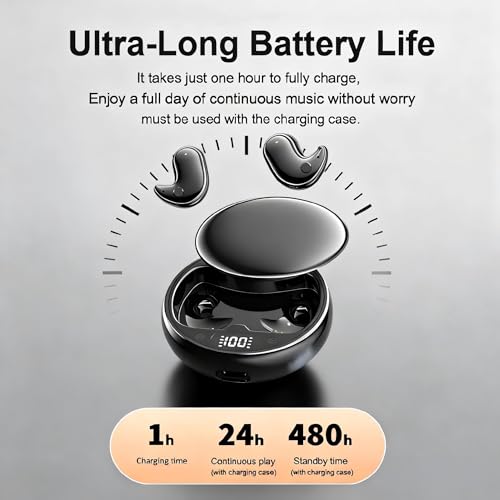 Écouteurs invisibles sommeil oreillette bluetooth pour dormir réduction bruit