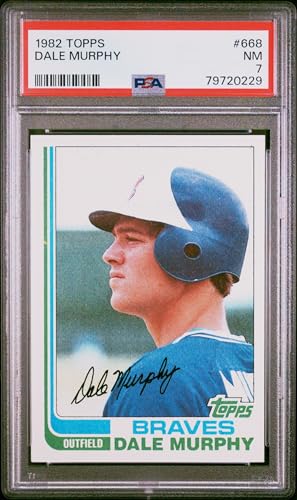 1982 Topps Dale Murphy #668 (PSA 7)