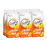 Goldfish Cheddar Crackers, Snack Crackers, 6.6 oz. bag, 6 CT box