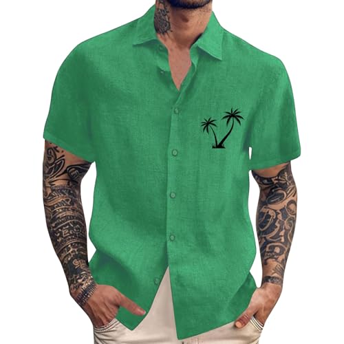 Camiseta De Futbol Niño Camisetas Algodon Hombre De Hombre Verano Ropa Gym Equipaciones Futbol Gimnasio T-Shirts Jersey Verde L