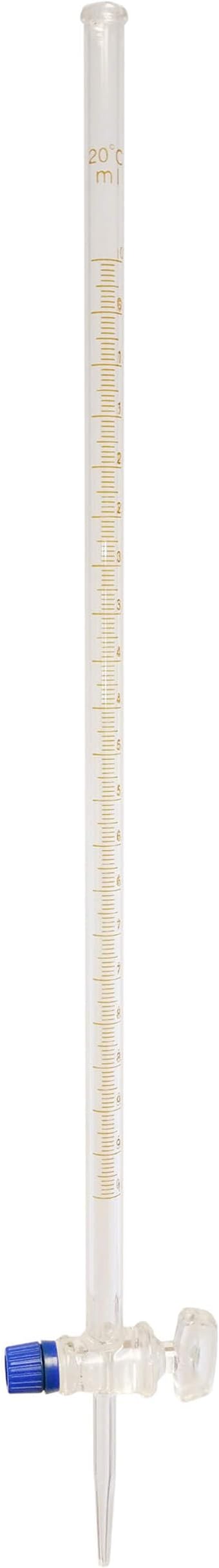9380 Burette with Straight Bore Ground Glass Stopcock, 10 mL