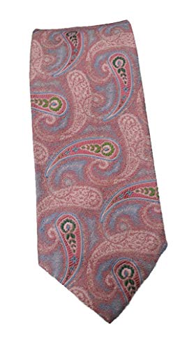 Robert Talbott Pink Paisley Crystal Weave Seven Fold Tie #TOP14