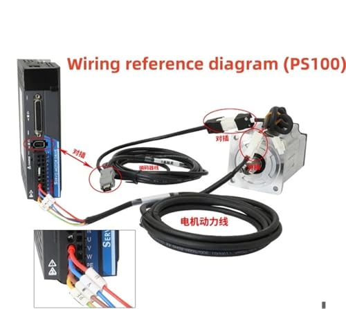 Encodeur magnétique 17 bits sur servomoteur 400W AC pour haute précision