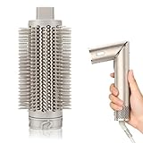 Cepillo voluminizador redondo mejorado para fijación Shark FlexStyle, cepillo voluminizador redondo ovalado para Shark FlexStyle HD400 Series Styling para cabello suave y brillante, rizos voluminosos