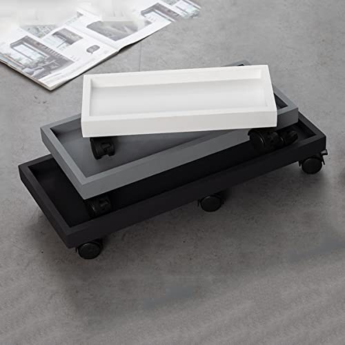Support pour pots de fleurs 50x40 imitation ciment robuste - 5