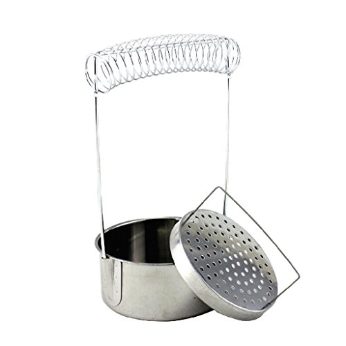 Image of Stainless Steel Paint Brush Washer Cleaner Cleaning Pot Oil Painting Washing Bucket Wash Pen Holder Art Supplies Tool