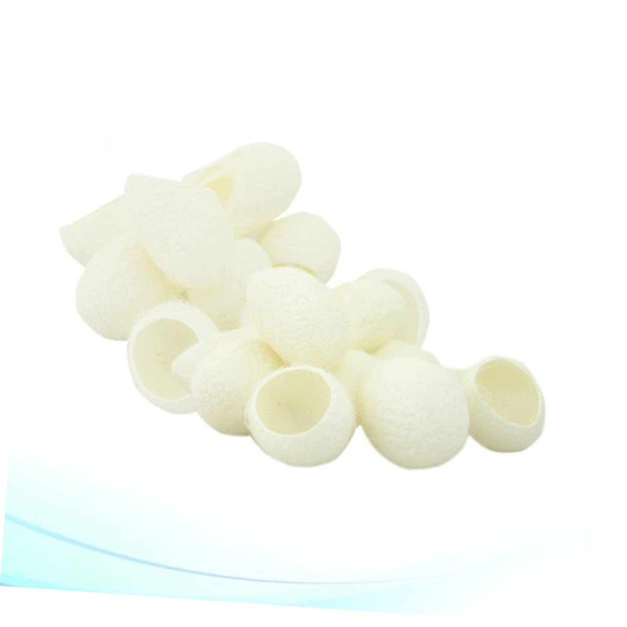 MAGICLULU 3 Sets Gesichtspeeling-werkzeug Aus Natürlicher Seide Für Die Hautpflege Zur Entfernung Von Mitessern 200 Stück * 3