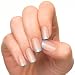 Incoco Nail Polish Strips, French Manicure, Ice Queen Tips
