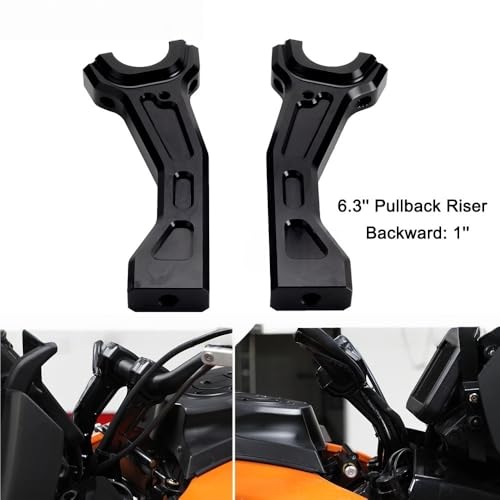 Kit Pince Serrage Pan America 1250 Rehausseur Guidon Haute Position Enduro - 2