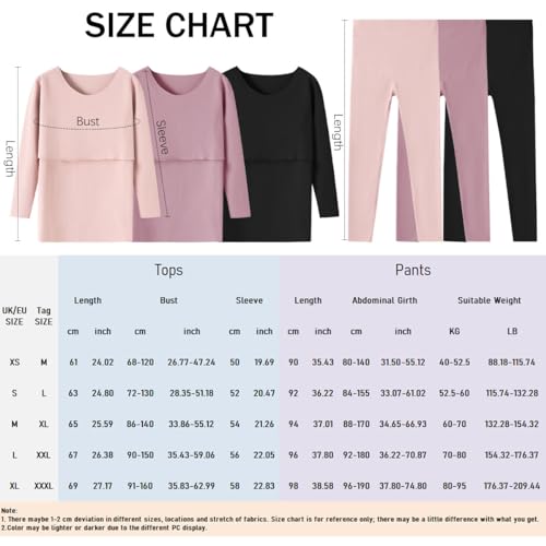 Sous-vêtement thermique maternité ensemble de pyjama chaud hiver
