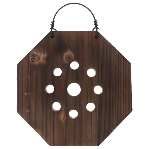 Support de jardinière en bois composite premium pour plante murale