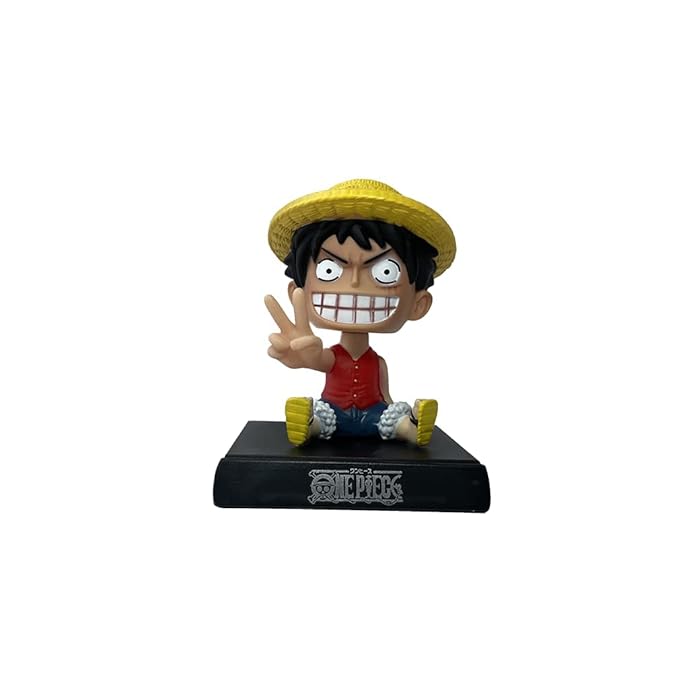 Buy Max Xchange Luffy Bobble Head Action Figure with Mobile Holder for