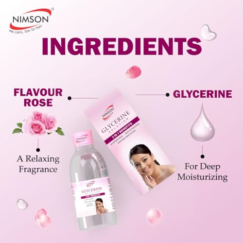 Image of Nimson Pure Glycerine for Skin Care - 50ml | Moisturizes, Heals & Protects Skin | Soothes Irritation | Soft, Glowing Skin | Ideal for Oily & All Skin Types | 100% Vegan
