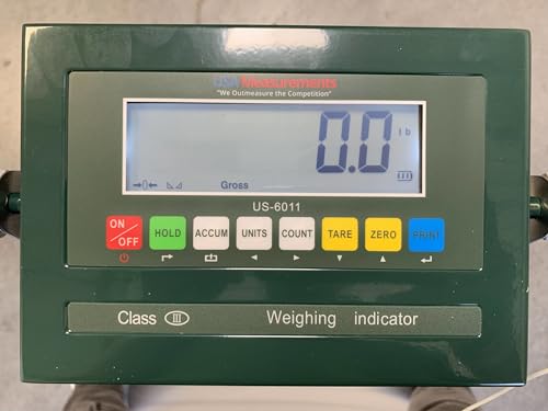 Báscula de piso BenchTek 18x18 pulgadas 400 lb NTEP miniatura 6