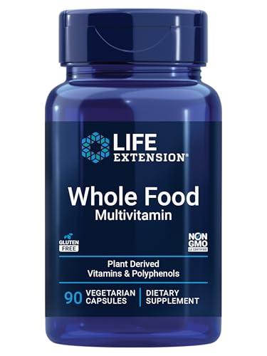 Life Extension Whole Food Multivitamin, Plant-Derived, 90 Capsules - image 1