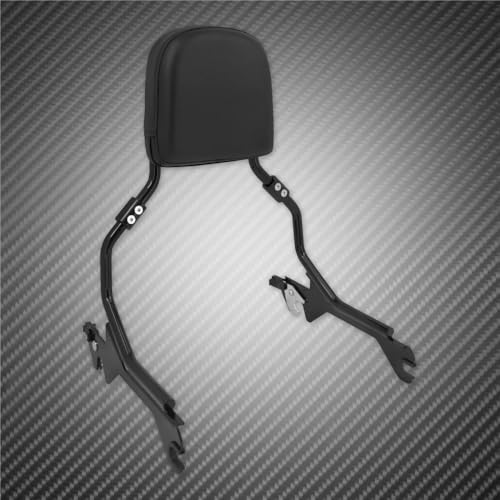 Dossier passager moto pour Softail Fat Boy et Breakout 2018-2026 noir - 6