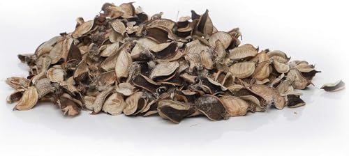 Image of Decorative Vanilla Scented Dried Flowers Home Fragrance Sachet of Petal Potpourri Bags (Brown, 130gm)
