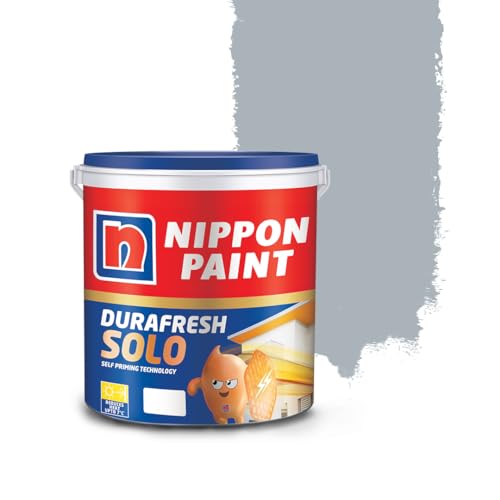Image of Nippon Paint Durafresh Solo Exterior Emulsion Paint (Gray Chalk, 20 L)