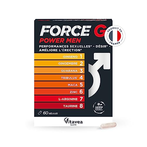 Vitavea - Force G Power Men - Maca Ginseng Gingembre Tribulus - B...