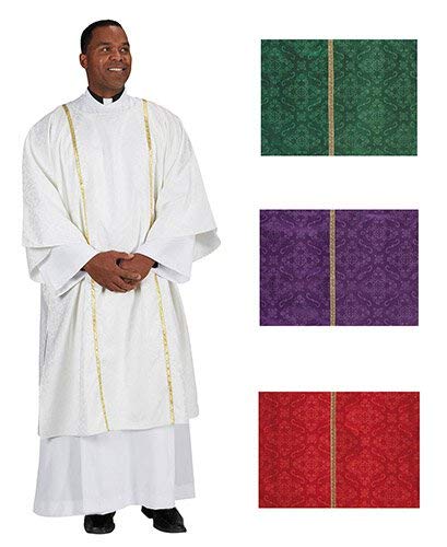 Dalmatique jacquard classique Christian Brands : finis les vêtements liturgiques lourds et fragiles