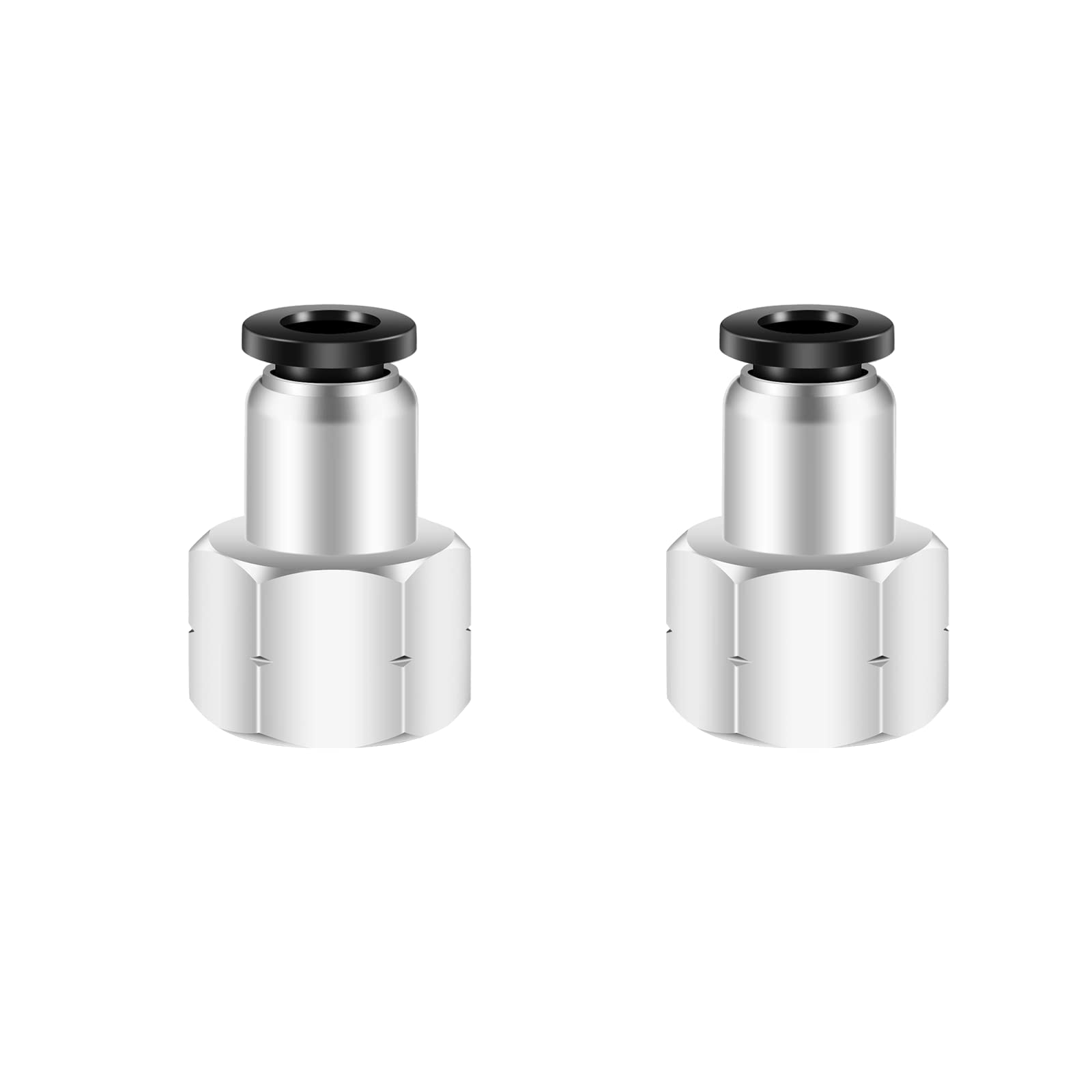 1/2 Push to Connect Fittings Air Fittings,CEKER 3/8 od x 1/2" NPT Male Thread Air Lines Quick Connect Fittings Pneumatic Fitting 1/2 Tubing Fitting Push in Connector Air Hose Fittings 5Packs — view 32