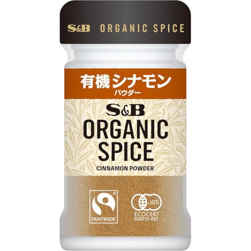 S&B エスビー食品 ORGANIC SPICE 有機シナモン（パウダー） 19gのサムネイル
