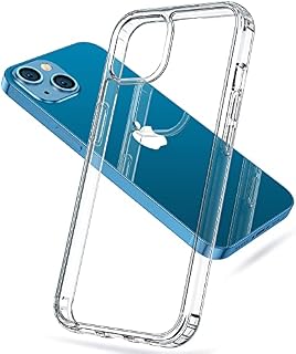 USLAI for iPhone 13 Case, Non-Yellowing Anti-Scratch Shockproof Protective Phone Cases Slim Thin Cover for iPhone 13 - Clear