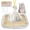   50-Count-Litter-Box-Liners-Jumbo-36-x-18-Tear-Resistant-Cat-Litter-Bags-Liners-25MIL-Thicken-Drawstring-Durable-Cat-Pan-Liners-Extra-Large-Kitty-Litter-Box-Bag-Disposable-Pet-litter-Bags-for-Poop