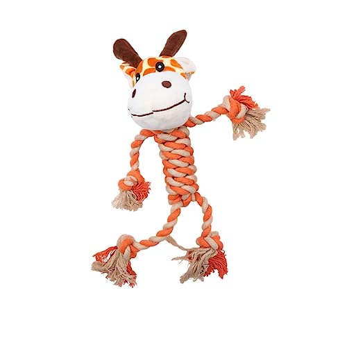 CIYODO Pet Toy Dog Cotton Rope Toy Fun Attractive for Chewing Grabbing Reducing Boredom