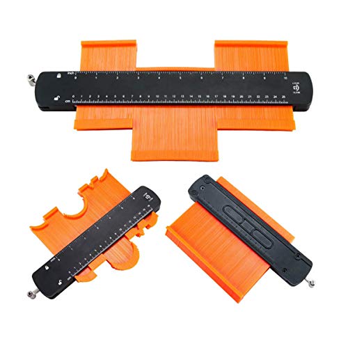 16&26cm Konturenlehre Kontur Vervielfältigungslehre, Vervielfältigungslehre mit Schloss-Präzise Kopie unregelmäßiger Form Duplizierer