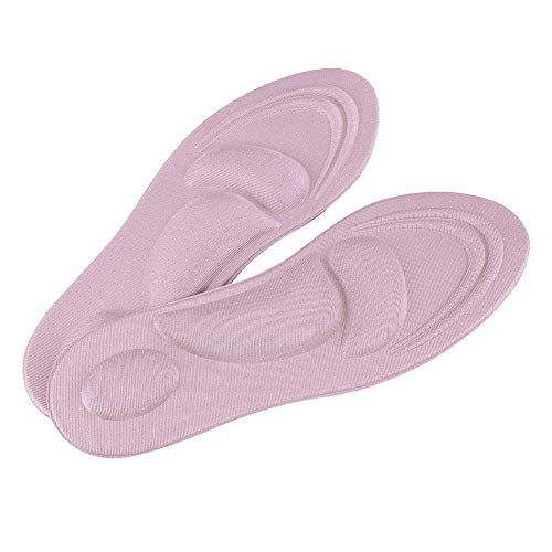 Dwawoo Plantilla ortopédica de soporte de arco, almohadilla de espuma viscoelástica para pies planos, accesorios cómodos para fascitis plantar (mujer)