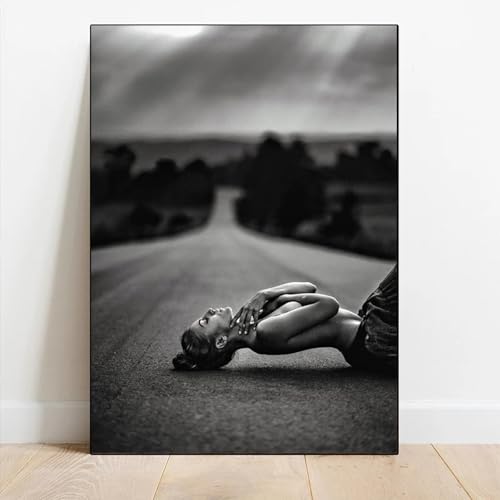 Toile de fille sensuelle sans cadre 70x100 cm : solution déco pour grands murs