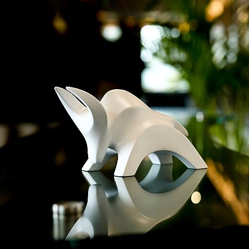 Image of Artarium Stylized Charging Bull Figurine Showpiece for Home Decor Sculpture Antique Design Home Decoration Hand Made Bull Statue (Stylized Charging Bull White)