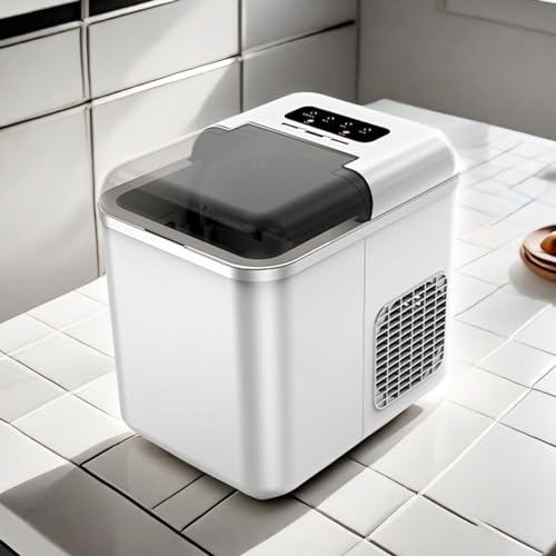 Máquina para hacer hielo compacta y rápida 120W miniatura 1