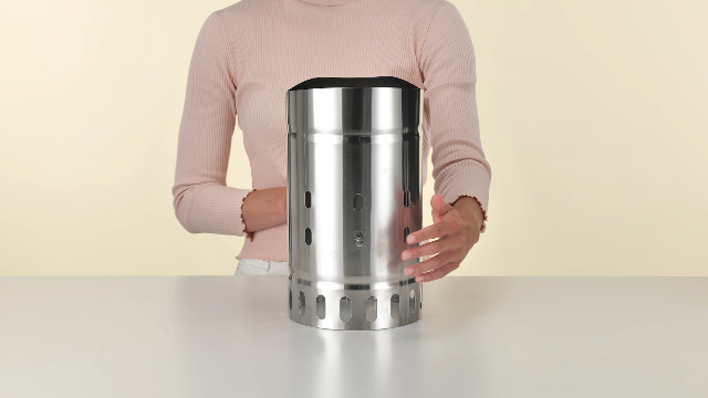 Cheminée D'Allumage Rösle - Allume Charbon Barbecue Acier Inoxydable Avec Pare-Étincelles