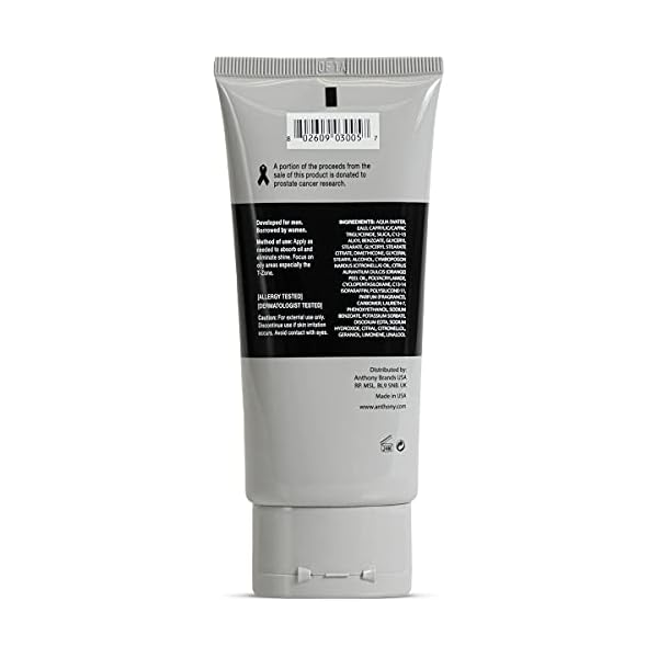 Anthony Instant Fix Oil Control for Men â Mattifying Lotion for Oily Skin â Moisturizer and Pore Minimizer Instantly Eliminates Shine â 3 Fl Oz