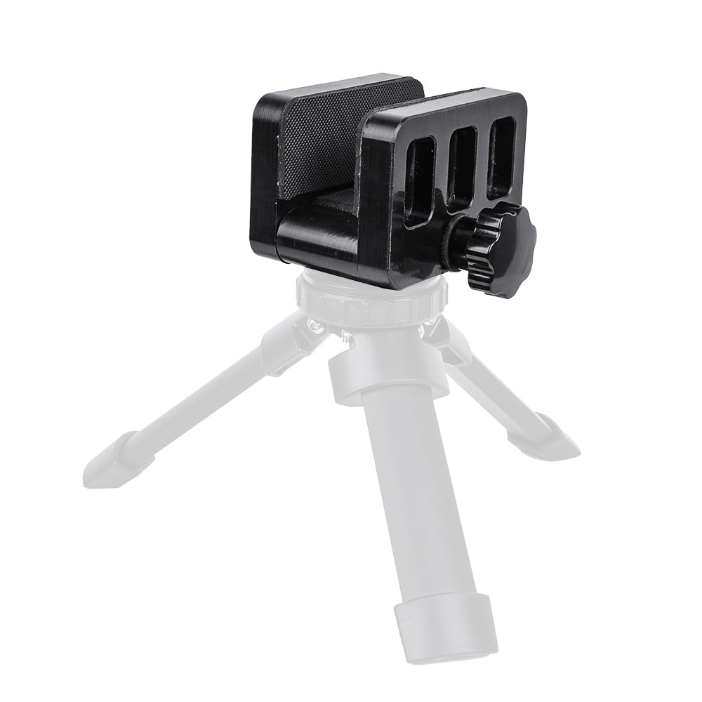 Trípode de Tiro Pom Cabeza de la Abrazadera,35~65mm Ancho Ajustable Palo Abrazaderas Base Soporte Pantalla Soporte Cuna Profesional de Tiro Banco de Descanso WG-T08