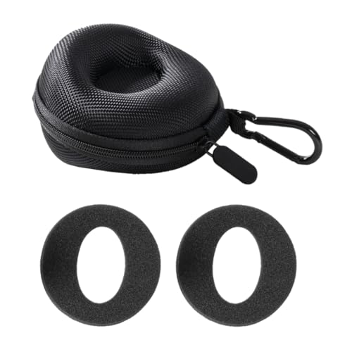 WOFASHPURET ver caja de almacenamiento organizador de relojes watch case watch box estuche para relojes protector bolsa de reloj mirar Mira la bolsa estuche redondo para reloj Eva Black