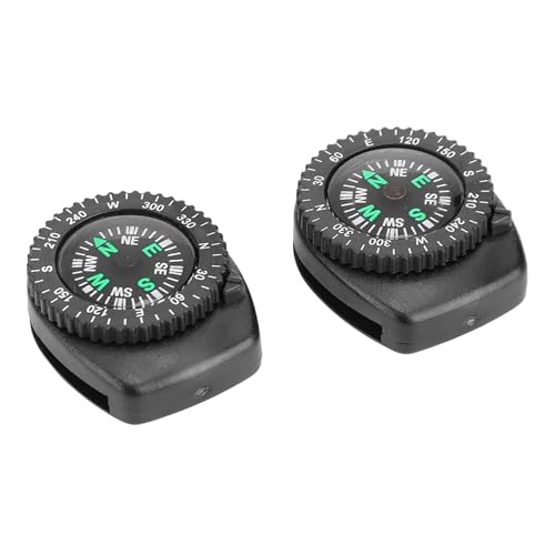 2pcs Portable Watch Band Slip Slide Navigation Wrist Camping Hiking Boating