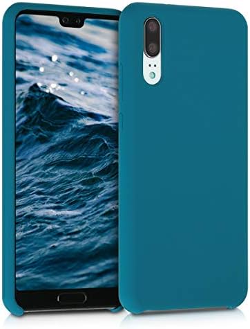 kwmobile TPU Silicone Case Compatible with Huawei P20 - Case Slim Phone Cover with Soft Finish - Mint Matte