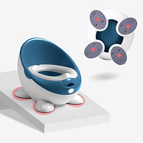 TUEWDFSA Zachte Baby Potty Toilet Training Seat Draagbare Plastic Baby Potty Trainer Kids Indoor WC Baby Potty… - Afbeelding 8