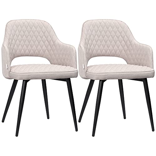Sillas Comedor Patas Acero Marca HOMCOM