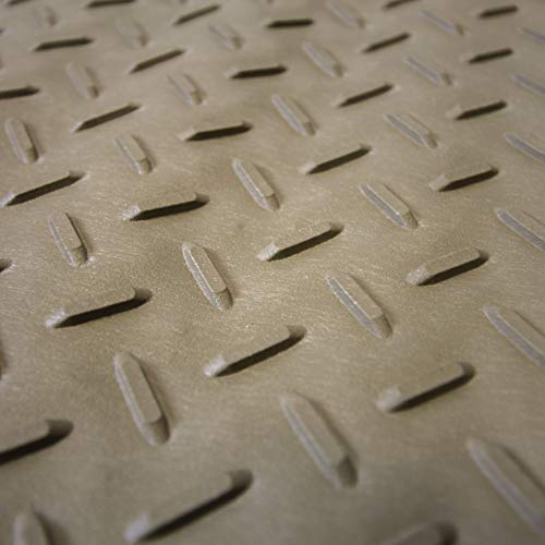 Image of FH Group ClimaProof Universal Cargo Mat - All-Weather, Trimmable Trunk Mat (48 inch W x 32 inch D) - Fits Most Cars, SUVs & Trucks - Beige