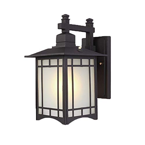Lumière murale lanterne E27 extérieure étanche anti-rouille pour maison