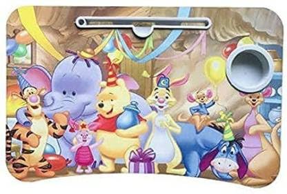 WELLMART India Multi-Purpose Laptop Desk for Study and Reading with Foldable Non-Slip Legs Reading Table Tray, Laptop Table, Laptop Stands, Laptop Desk (Multi Design) (jungleparty-01)