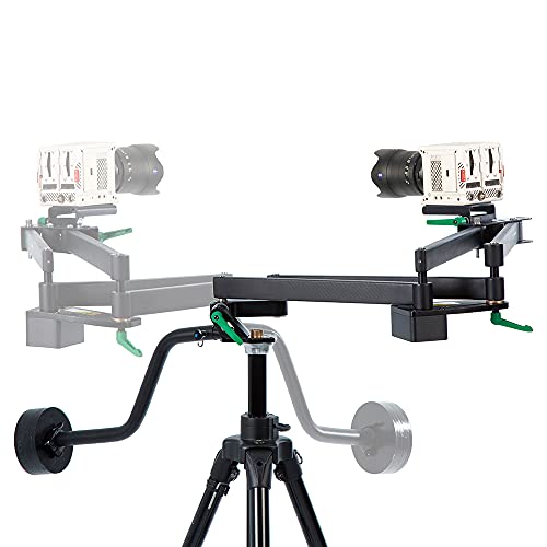 Image of 9.Solutions C-Pan Arm II, Carbon Fiber, Lighter-Weight, Upgraded Smoothness, 9.CPA2C, Slider, Jib /Crane for Different pan /Movement, for Photography, Videography & Filmmaking
